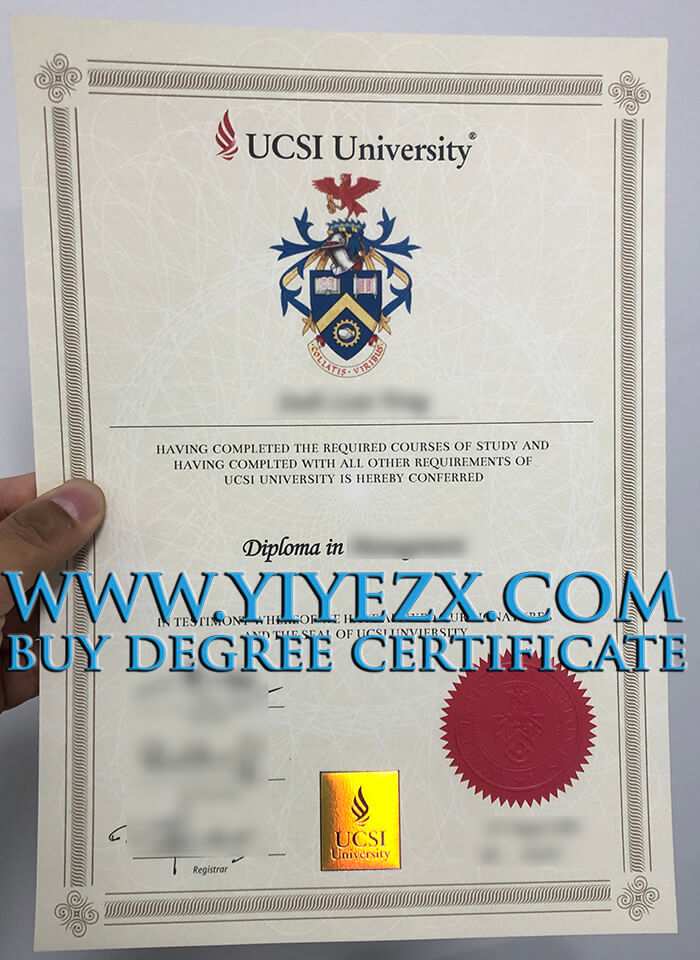 UCSI University fake diploma