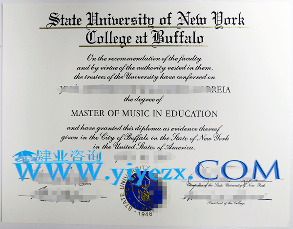 购买SUNY Buffalo State毕业证