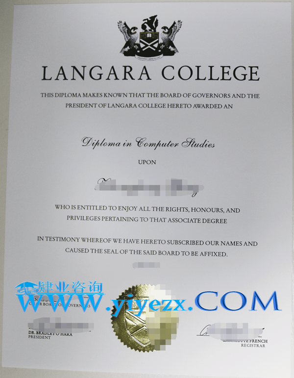 购买兰加拉学院毕业证,LangaraCollege毕业证办理