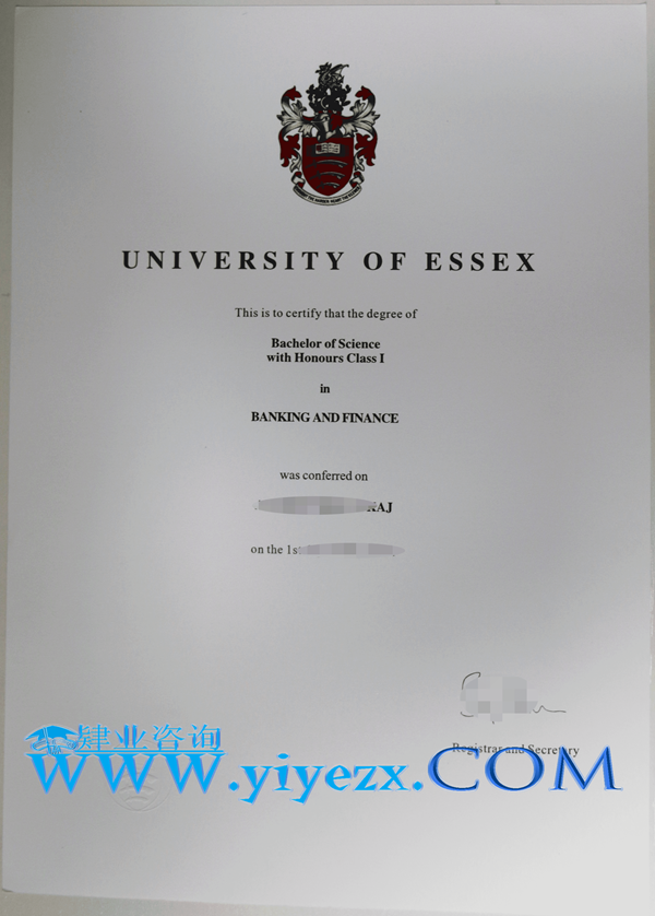 办理艾大毕业证,埃塞克斯大学文凭购买