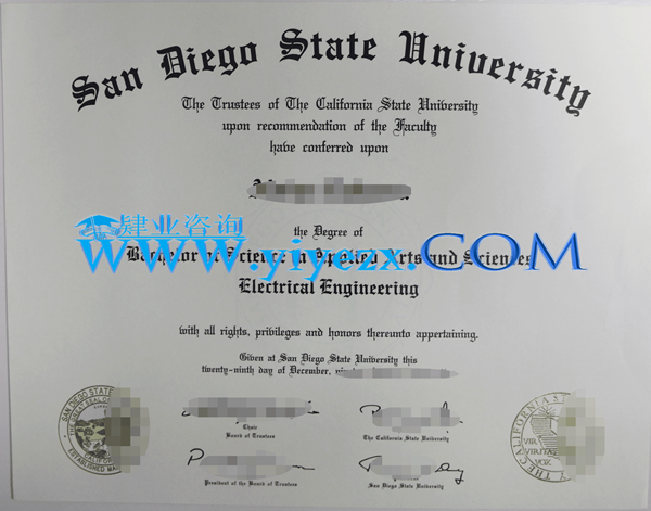 购买SDSU全套文凭