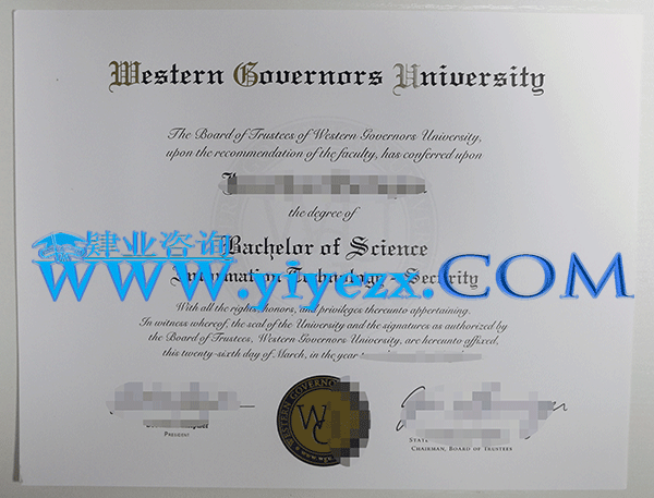 WGU文凭购买,西部州长大学本科硕士文凭购买,西部州长大学毕业证,成绩单办理