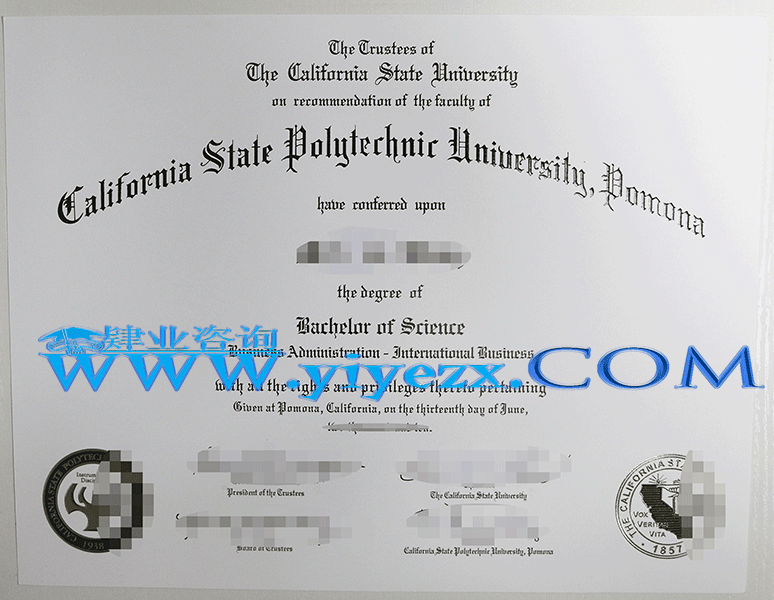 美国加州州立理工大学文凭办理