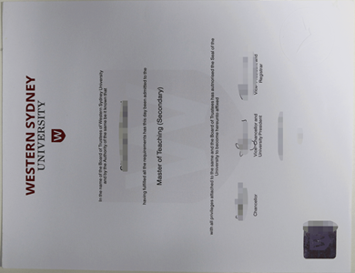 WSU毕业证成绩单购买,WSU文凭办理,西悉尼大学文凭购买,办理WSU毕业证