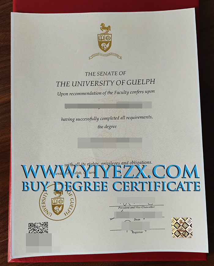 University of Guelph degree For 2021