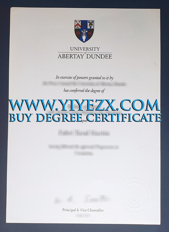 Abertay University degree