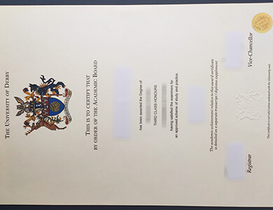 How to buy University of Derby degree in UK? 怎样快速获得德比大学学位证书？