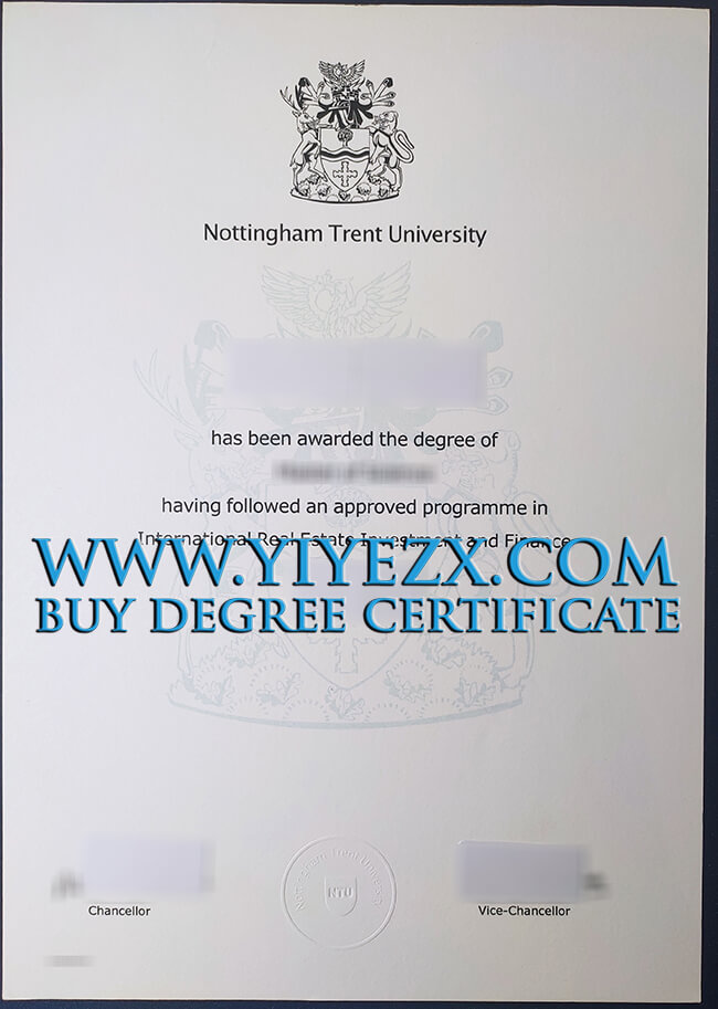 Nottingham Trent University degree