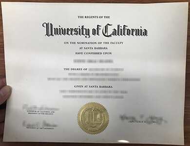 Buy UC Santa Barbara degree in US. 快速获得加州大学圣塔芭芭拉分校UCSB学位