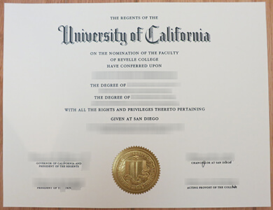 Buy University of California, San Diego degree. 快速获得加州大学圣地亚哥分校UCSD学位