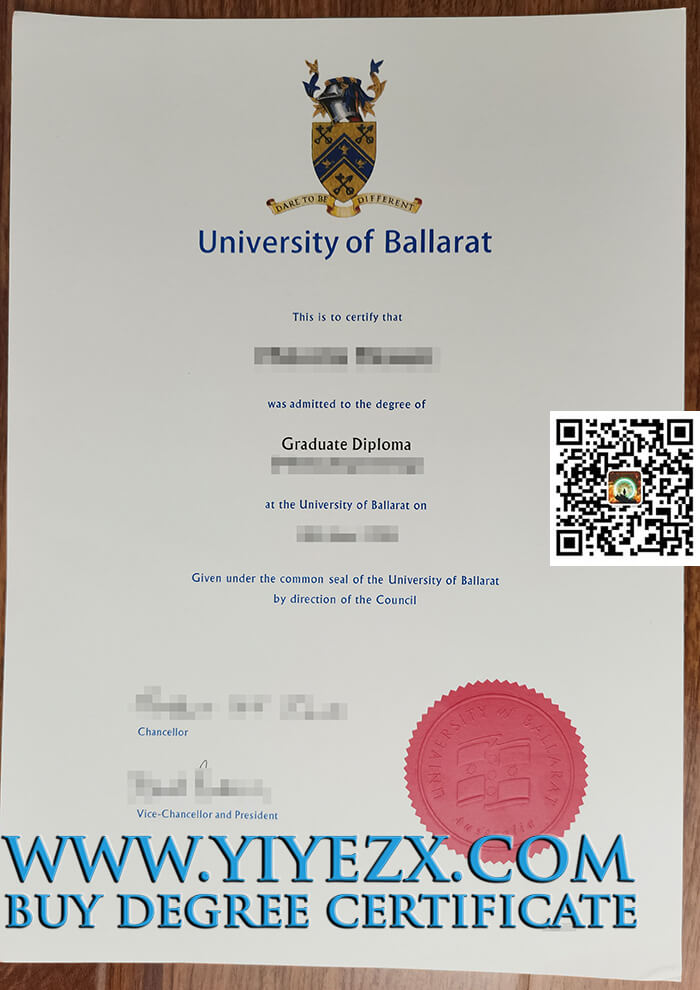 University of Ballarat degree 