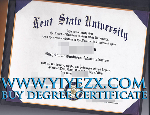 Kent State University degree， Kent State University diploma， 肯特州立大学学位证书