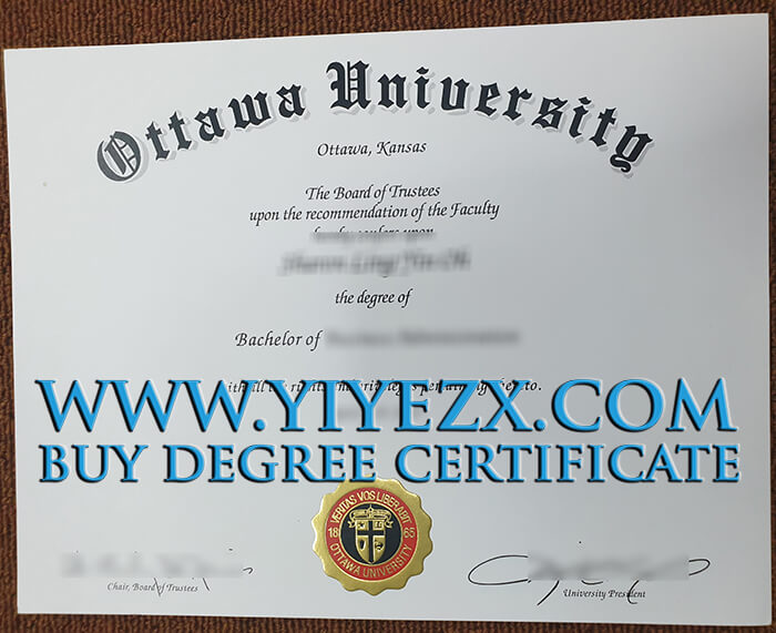 fake Ottawa University (OU) diploma 渥太华大学文凭出售