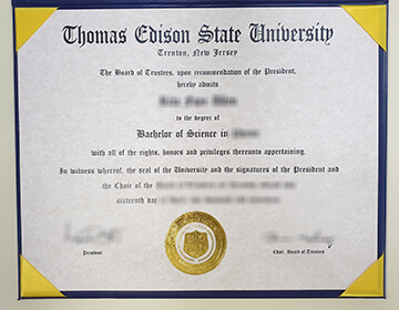 托马斯爱迪生州立大学假文凭办理， Purchase a fake Thomas Edison State University diploma