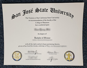 圣荷西州立大学文凭， Order A fake SJSU degree
