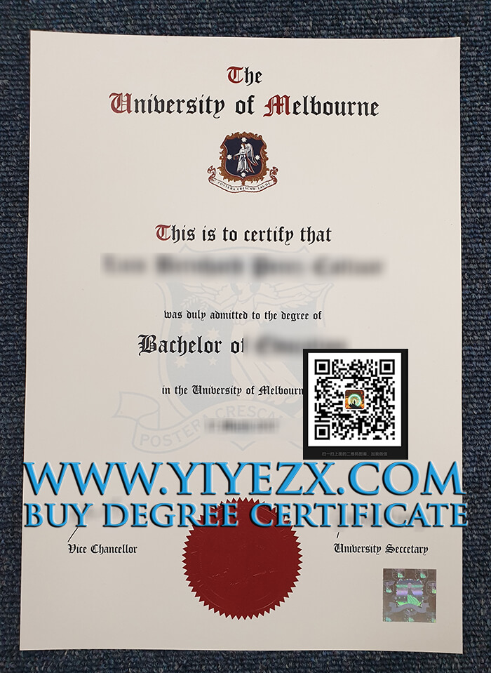 University of Melbourne degree