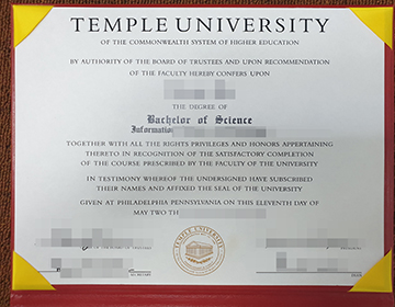 Where can I Buy Fake Temple University Diploma Certificate? 天普大学证书出售