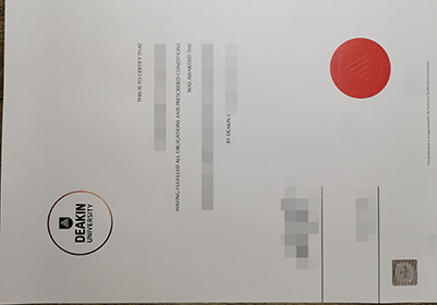 How long to get a fake Deakin University degree?  迪肯大学学位办理