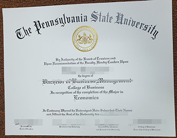 Why not to take a fake Pennsylvania State University Diploma? 宾夕法尼亚州立大学文凭样本