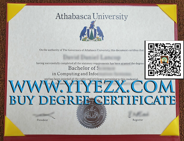 Athabasca University (AU) degree , 阿萨巴斯卡大学文凭