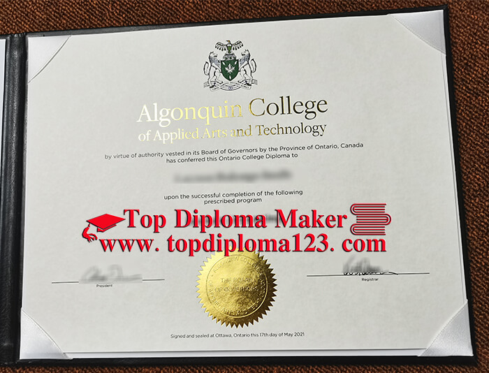 Algonquin College degree