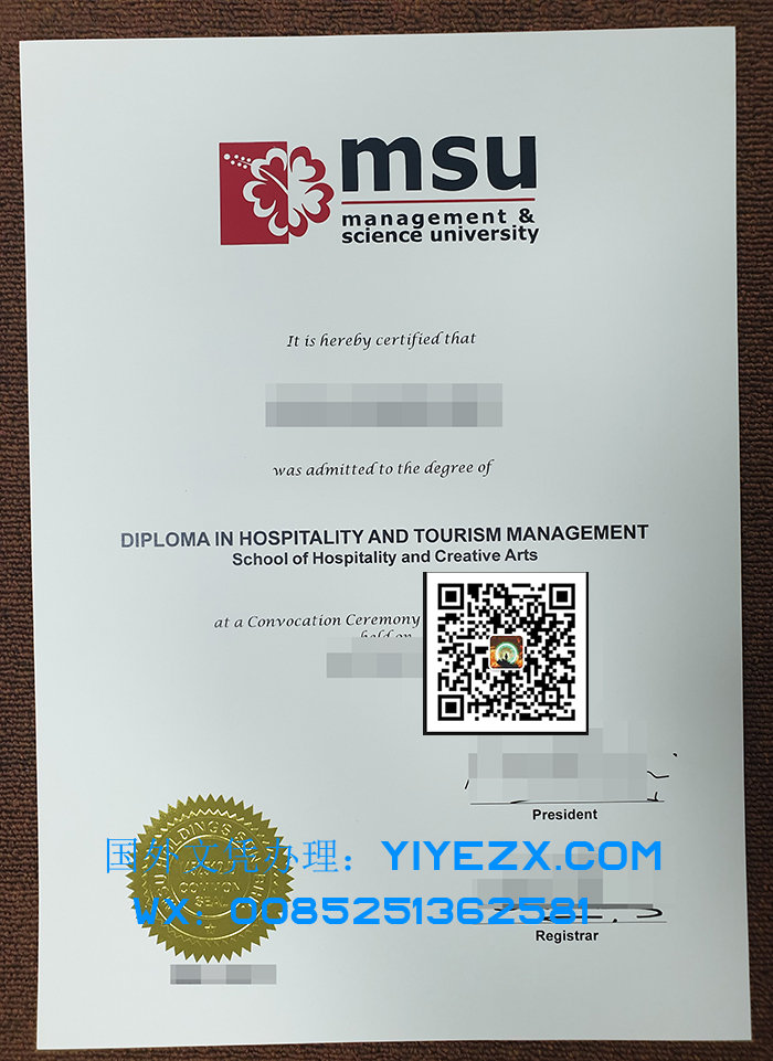 MSU Malaysia diploma, Copy MSU fake degree
