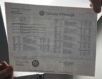 How to buy a realistic University of Pittsburgh trranscript in USA?