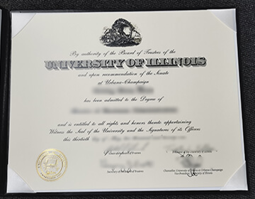 Buy a high-quality UIUC diploma, 定制伊利诺伊大学厄巴纳-香槟分校文凭成绩单