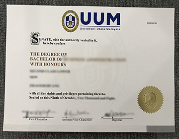Buy fake UUM  diploma in Malaysia，马来西亚北方大学学位毕业证书