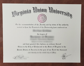 Buy a VUU fake diploma online, 弗吉尼亚联合大学文凭定制