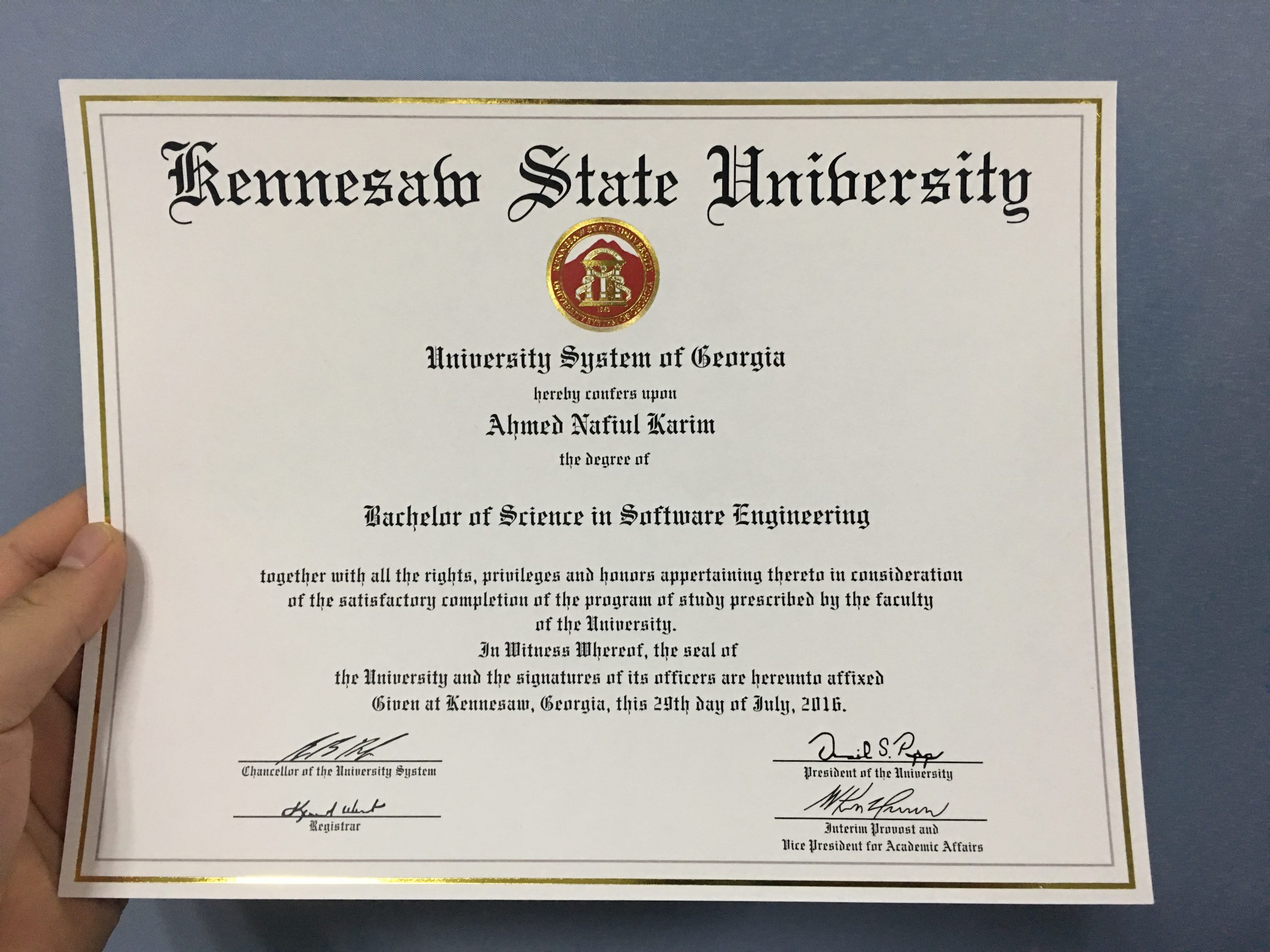 Where to purchase a false Kennesaw State University degree online?