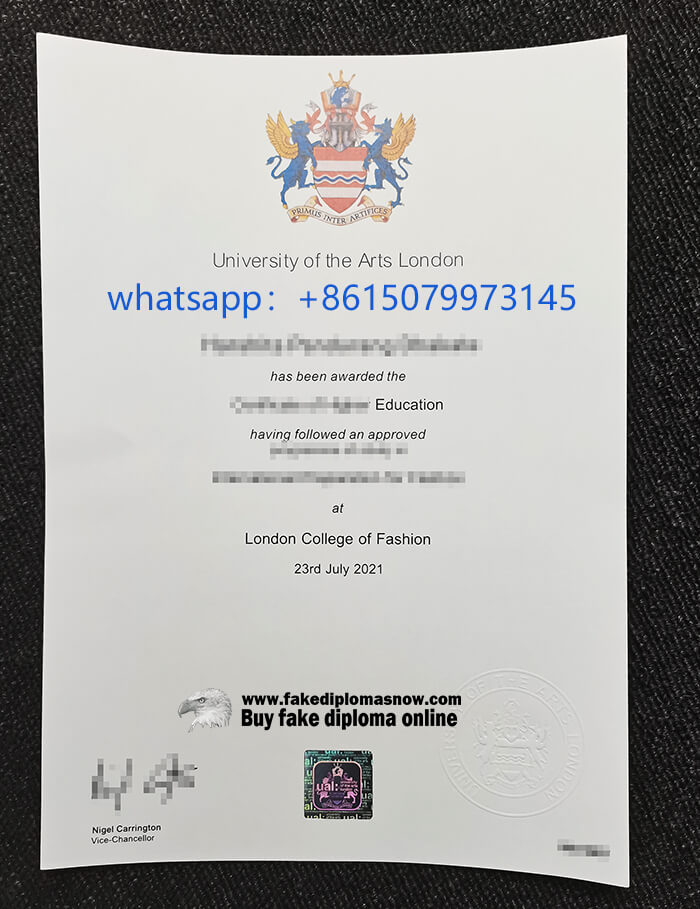  UAL diploma in 2021， 伦敦艺术大学毕业证成绩单办理