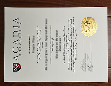 Buy fake Acadia University diploma and transcript, 办理阿卡迪亚大学毕业证成绩单