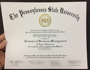 Purchase a realistic Pennsylvania State University diploma, PSU fake degree order