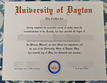 Where to order a fake University of Dayton degree?