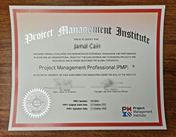 The latest version of PMP certificate, Buy fake PMP certificate