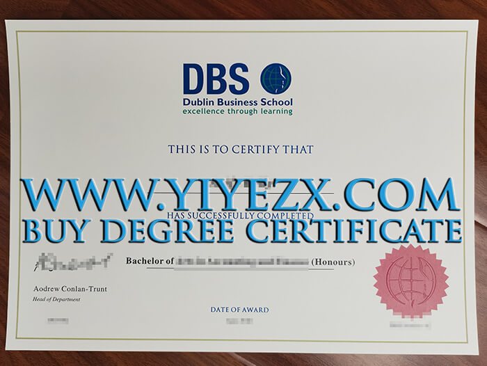 Dublin Business School degree, Buy a fake diploma 