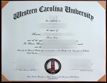Fake Western Carolina University diploma that look real, 西卡罗来纳大学文凭毕业证办理