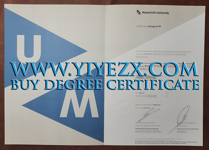Maastricht University diploma， Buy fake diploma