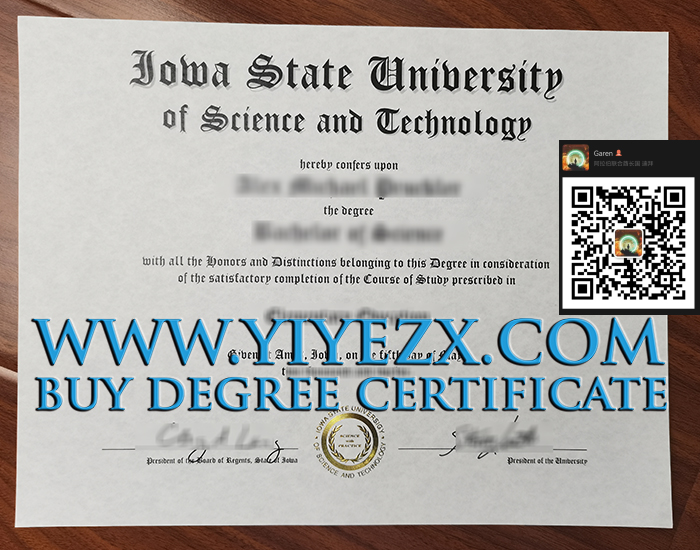 Iowa State University diploma, Buy a fake diploma 