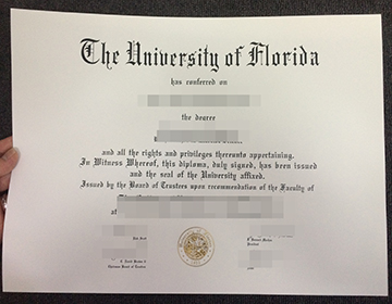 Buy a fake University of Florida degree