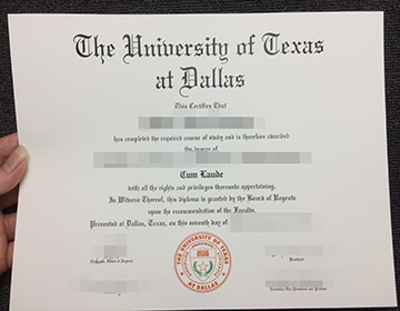 Where to purchase a fake University of Texas at Dallas diploma