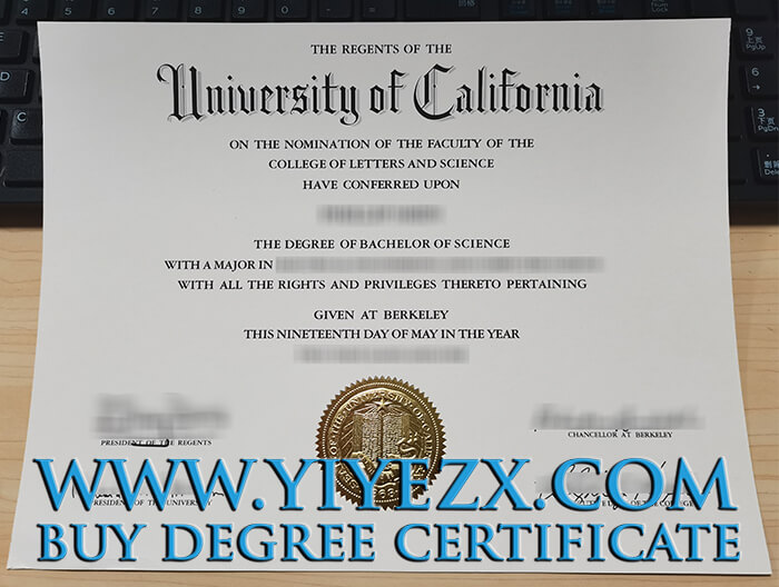 Berkeley Bachelor diploma, UC Berkeley degree