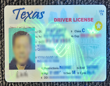 How long to get a fake Texas driver’s license in USA?