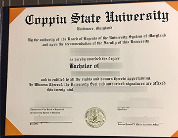 Purchase a fake Coppin State University degree, Buy a fake diploma online