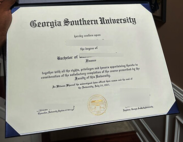 How long to order a fake Georgia Southern University Diploma?