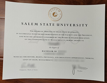 How much to order a fake Salem State University degree, SSU diploma maker