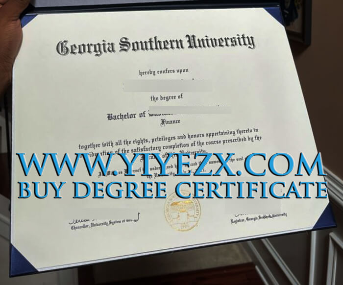 Georgia Southern University Diploma