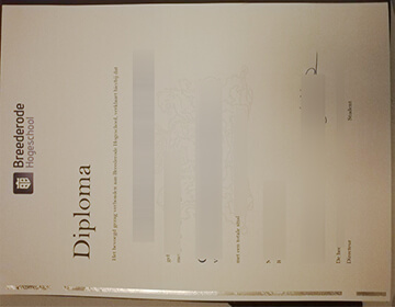 Fake Breederode Hogeschool Diploma Question: Does Size Matter?