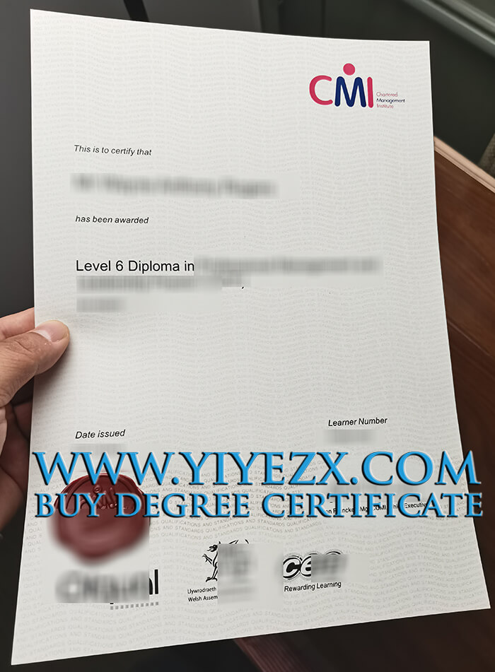  CMI Level 6 Diploma